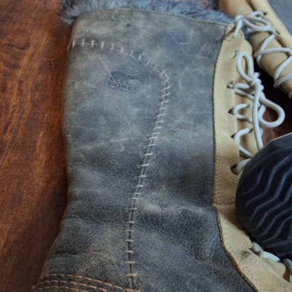 Sorel Cate The Great Faux Fur Kneehigh Waterproof Boots 10 - Picture 10 of 12